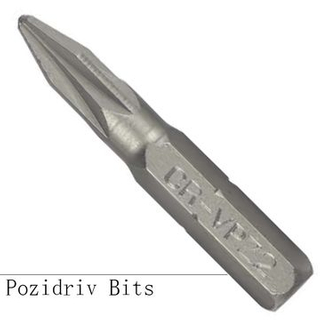 Chave de fenda de ponta única de 25 mm Pozidriv