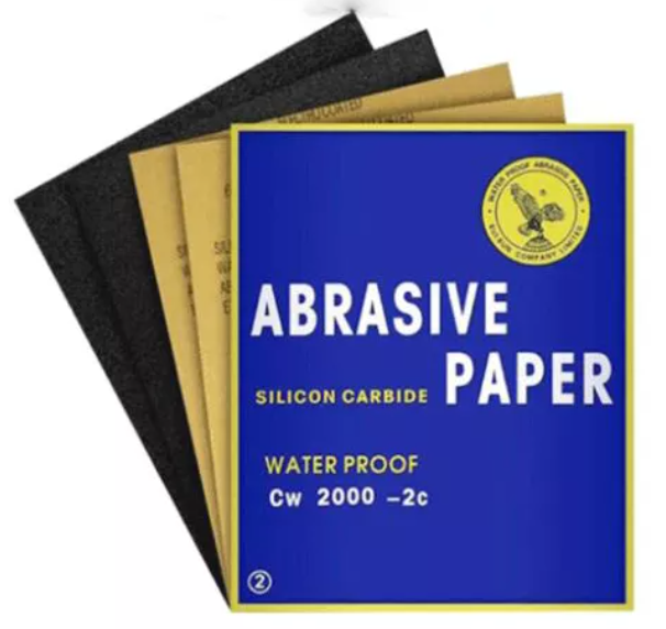 Lixa de folha de papel de areia abrasiva impermeável com suporte Kraft da marca Eagle